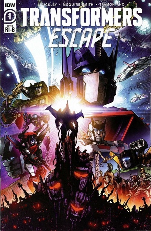 TRANSFORMERS ESCAPE #1-RI-B