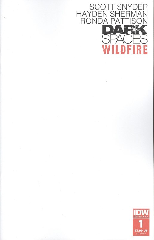 DARK SPACES: WILDFIRE #1E