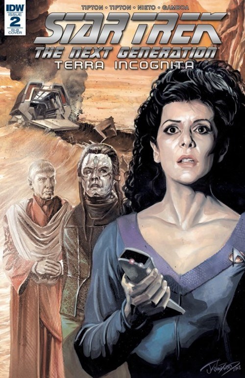 STAR TREK: THE NEXT GENERATION: TERRA INCOGNITA #2-RI-B