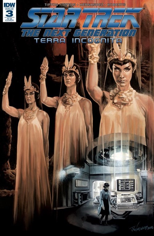 STAR TREK: THE NEXT GENERATION: TERRA INCOGNITA #3-RI-B