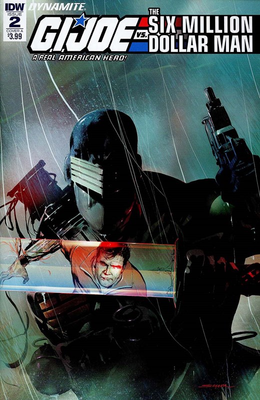 G.I. JOE: A REAL AMERICAN HERO VS. THE SIX MILLION DOLLAR MAN #2