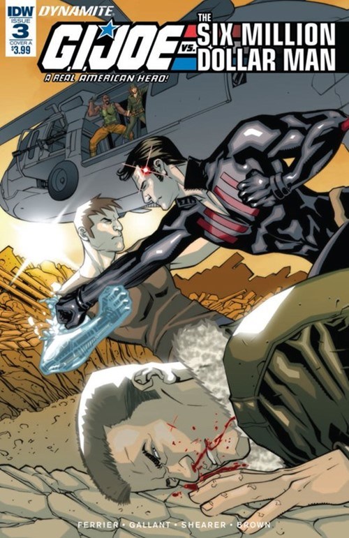 G.I. JOE: A REAL AMERICAN HERO VS. THE SIX MILLION DOLLAR MAN #3