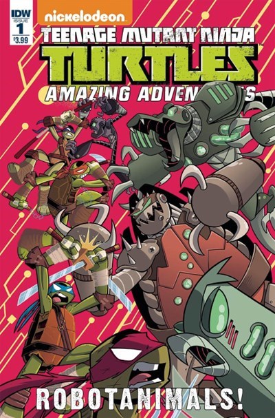 TEENAGE MUTANT NINJA TURTLES AMAZING ADVENTURES: ROBOTANIMALS #1