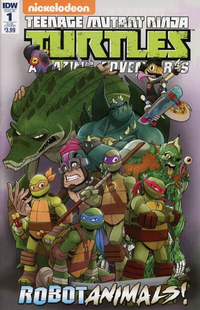 TEENAGE MUTANT NINJA TURTLES AMAZING ADVENTURES: ROBOTANIMALS #1-SUB