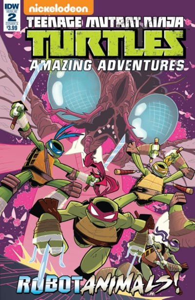 TEENAGE MUTANT NINJA TURTLES AMAZING ADVENTURES: ROBOTANIMALS #2