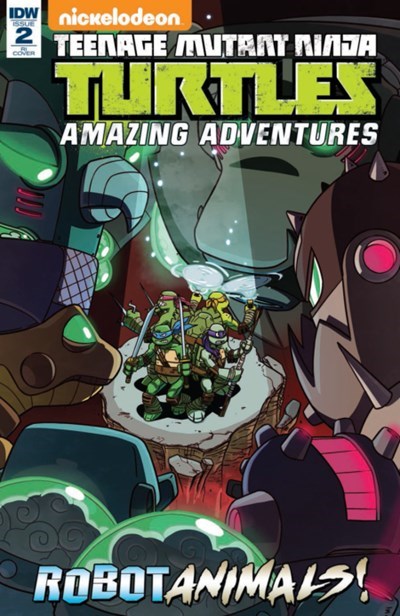 TEENAGE MUTANT NINJA TURTLES AMAZING ADVENTURES: ROBOTANIMALS #2C