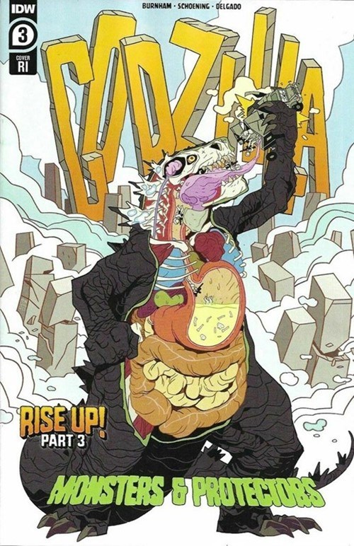 GODZILLA: MONSTERS & PROTECTORS #3-RI