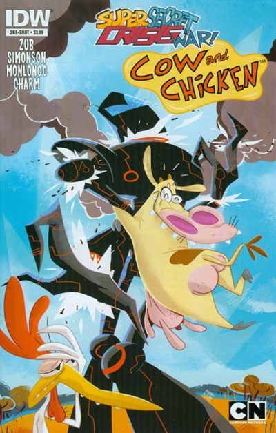 SUPER SECRET CRISIS WAR! COW AND CHICKEN #1