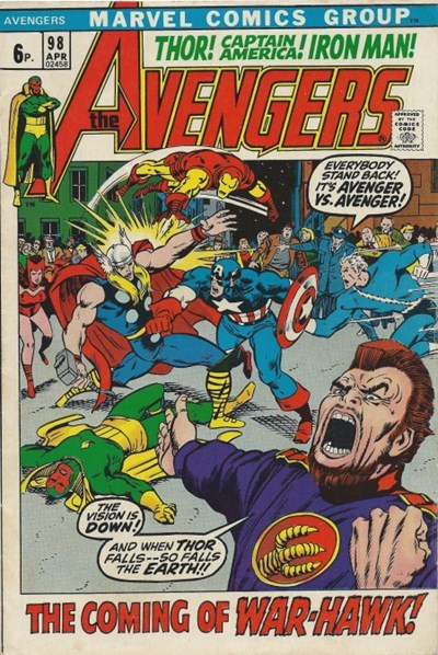 AVENGERS #98B
