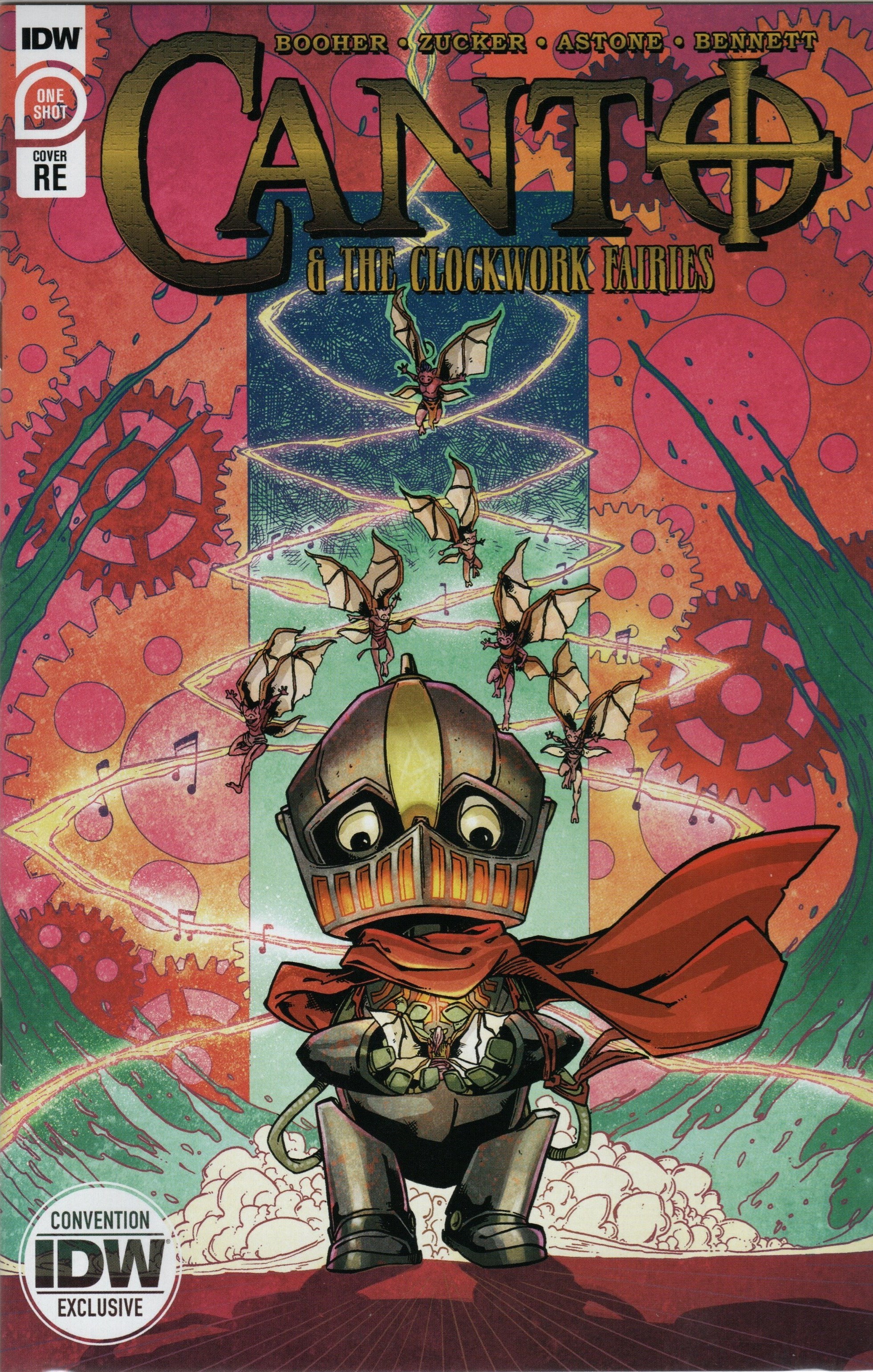 CANTO & THE CLOCKWORK FAIRIES #1-RE