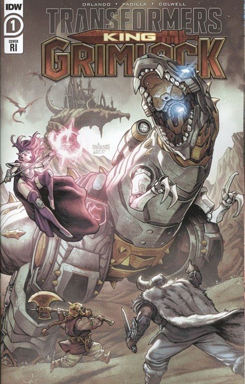 TRANSFORMERS: KING GRIMLOCK #1-RI