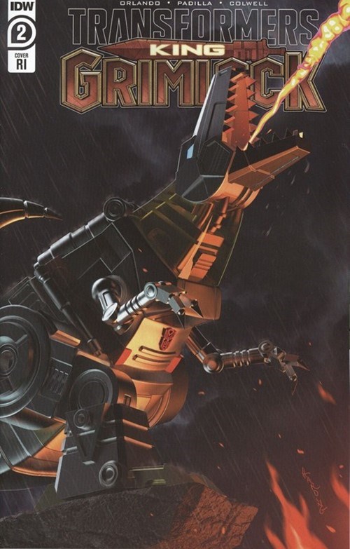 TRANSFORMERS: KING GRIMLOCK #2-RI