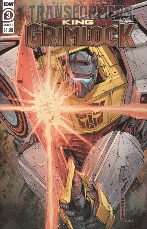 TRANSFORMERS: KING GRIMLOCK #3B