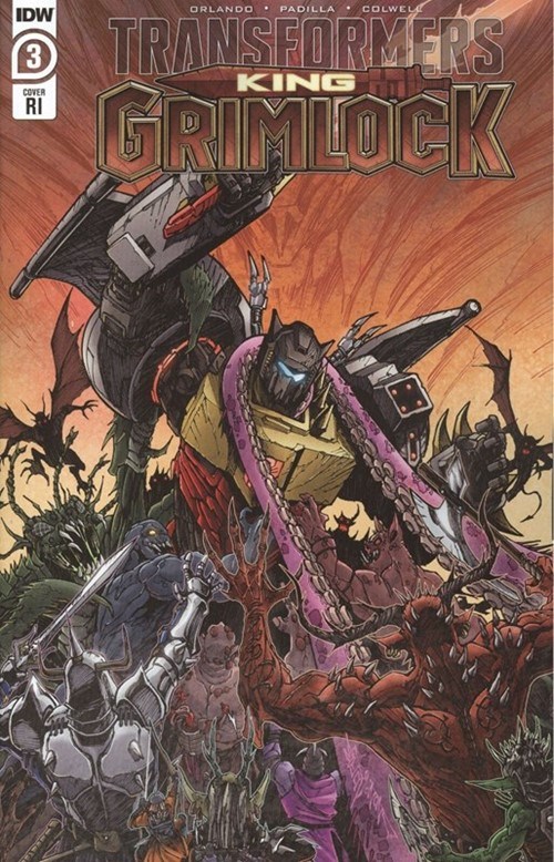 TRANSFORMERS: KING GRIMLOCK #3-RI