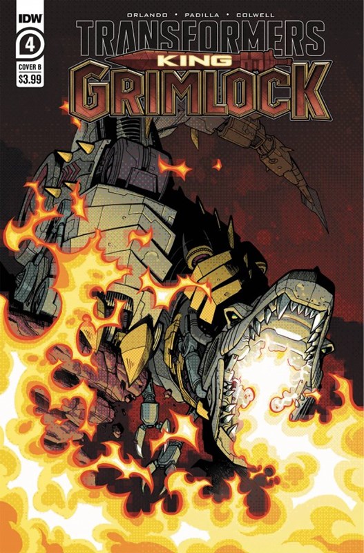 TRANSFORMERS: KING GRIMLOCK #4-ELITE-B