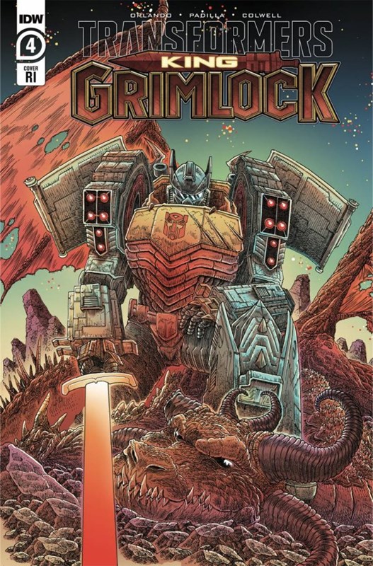 TRANSFORMERS: KING GRIMLOCK #4-RI