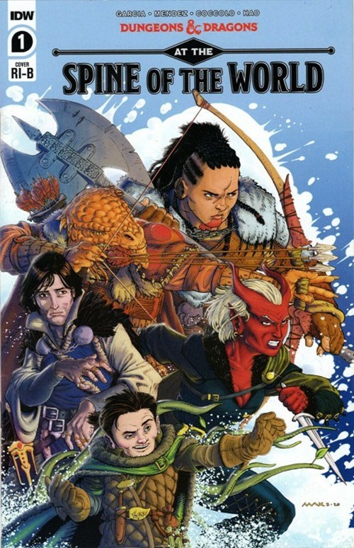 DUNGEONS & DRAGONS: AT THE SPINE OF THE WORLD #1-RI-B