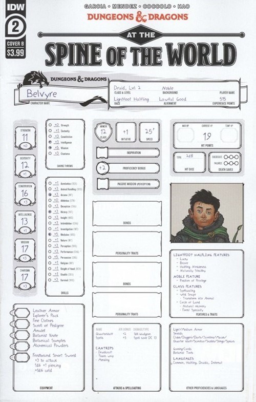 DUNGEONS & DRAGONS: AT THE SPINE OF THE WORLD #2B