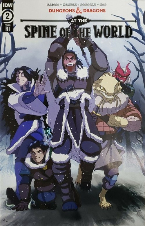DUNGEONS & DRAGONS: AT THE SPINE OF THE WORLD #2-RI