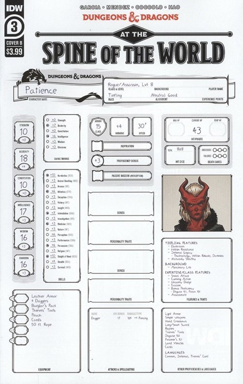 DUNGEONS & DRAGONS: AT THE SPINE OF THE WORLD #3B