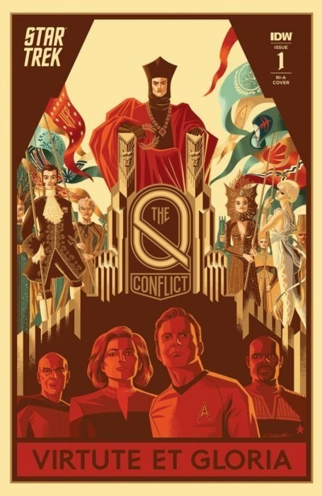 STAR TREK: THE Q CONFLICT #1-RI