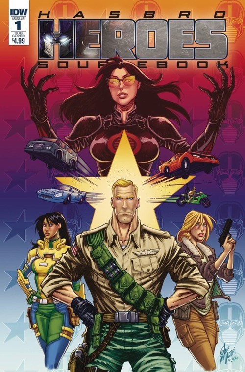 HASBRO HEROES SOURCEBOOK #1-SUB-B