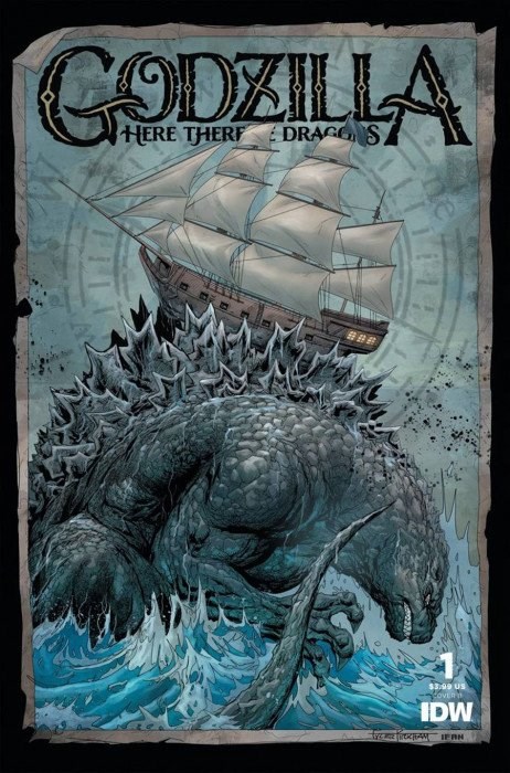 Godzilla: Here There Be Dragons #1B