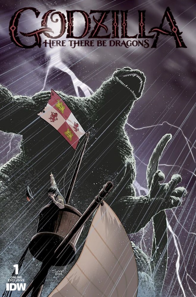 Godzilla: Here There Be Dragons #1C