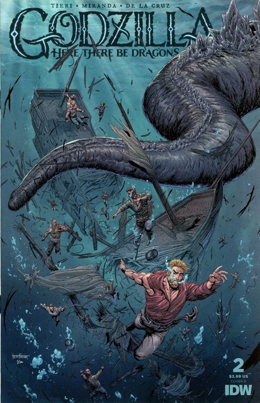 Godzilla: Here There Be Dragons #2B