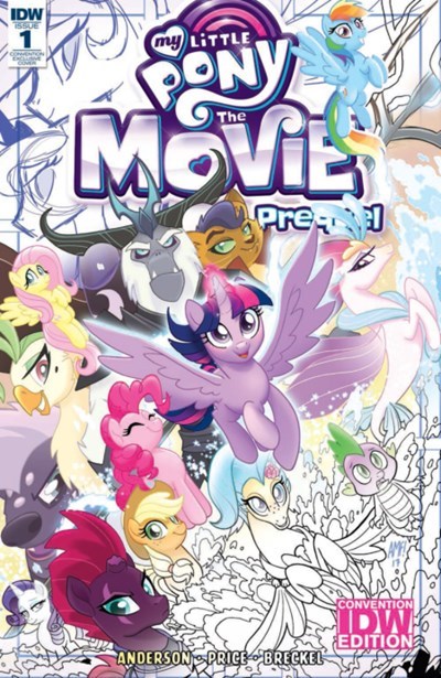 MY LITTLE PONY: THE MOVIE PREQUEL #1-IDWC-C