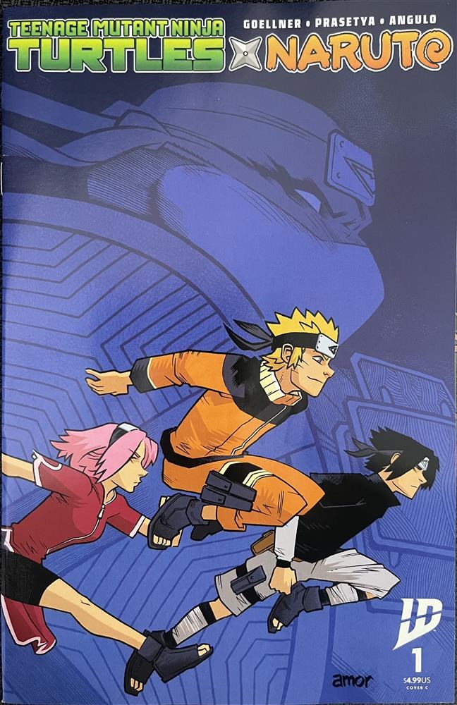 TEENAGE MUTANT NINJA TURTLES X NARUTO #1C