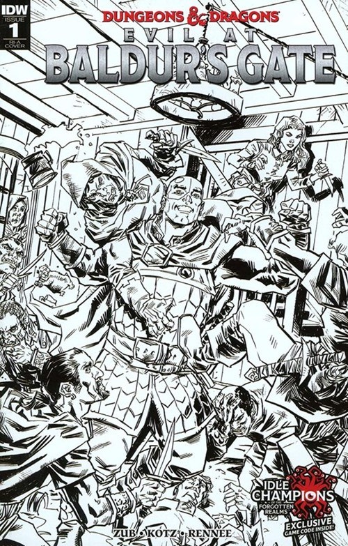 DUNGEONS & DRAGONS: EVIL AT BALDUR'S GATE #1-RI