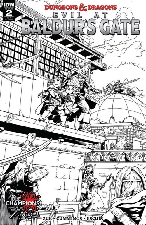 DUNGEONS & DRAGONS: EVIL AT BALDUR'S GATE #2-RI