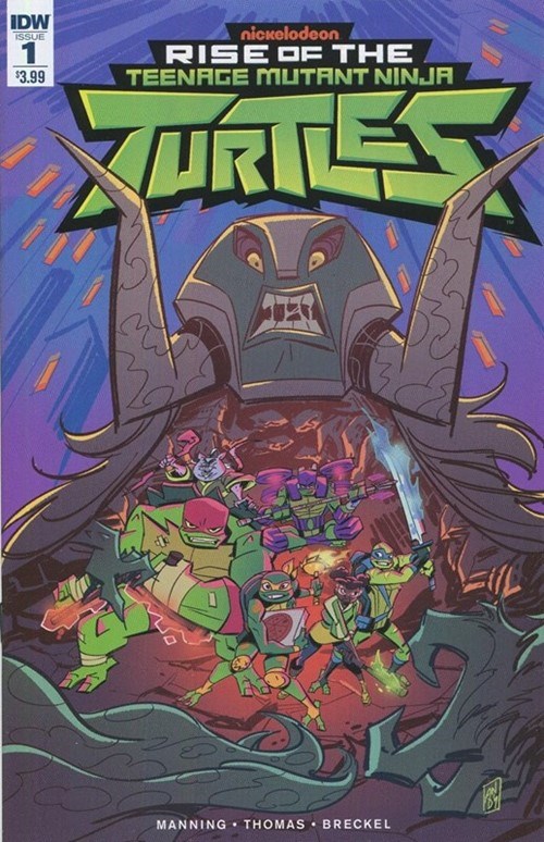 RISE OF THE TEENAGE MUTANT NINJA TURTLES #1