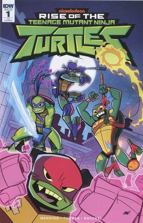 RISE OF THE TEENAGE MUTANT NINJA TURTLES #1-RI
