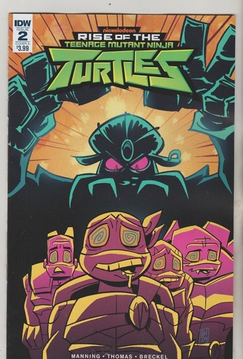 RISE OF THE TEENAGE MUTANT NINJA TURTLES #2