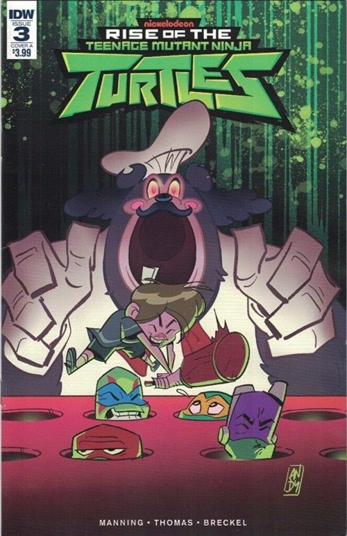 RISE OF THE TEENAGE MUTANT NINJA TURTLES #3