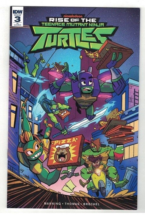 RISE OF THE TEENAGE MUTANT NINJA TURTLES #3-RI
