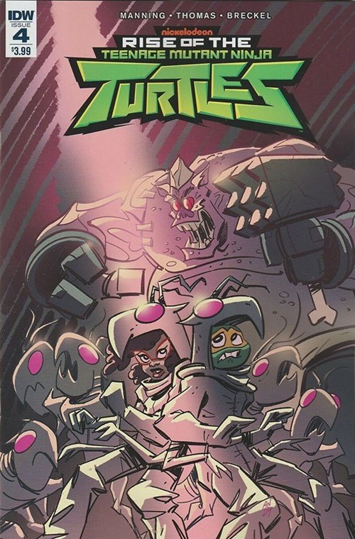 RISE OF THE TEENAGE MUTANT NINJA TURTLES #4