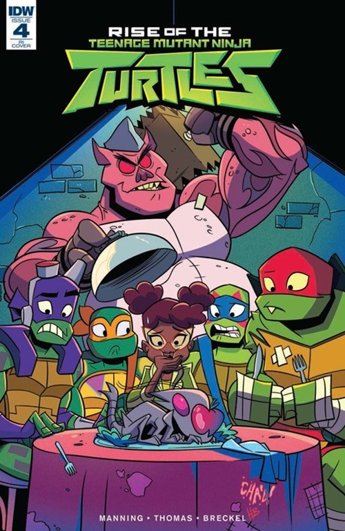 RISE OF THE TEENAGE MUTANT NINJA TURTLES #4-RI