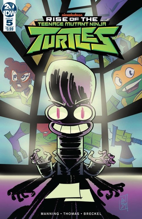 RISE OF THE TEENAGE MUTANT NINJA TURTLES #5