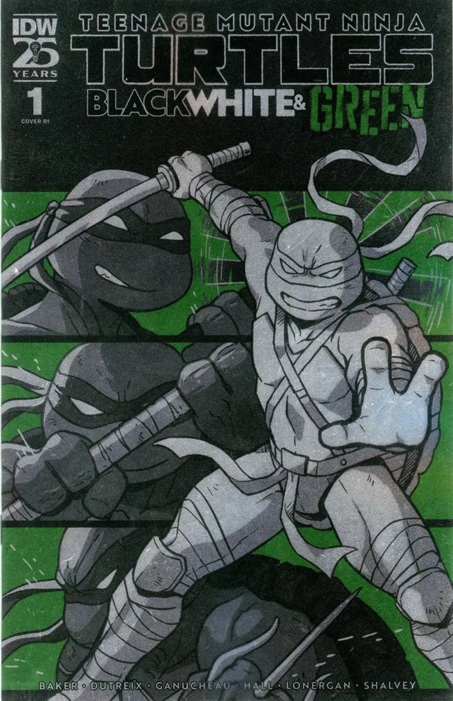 TEENAGE MUTANT NINJA TURTLES: BLACK, WHITE, & GREEN #1-RI