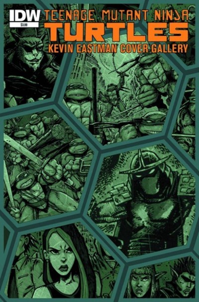TEENAGE MUTANT NINJA TURTLES: KEVIN EASTMAN COVER GALLERY #1