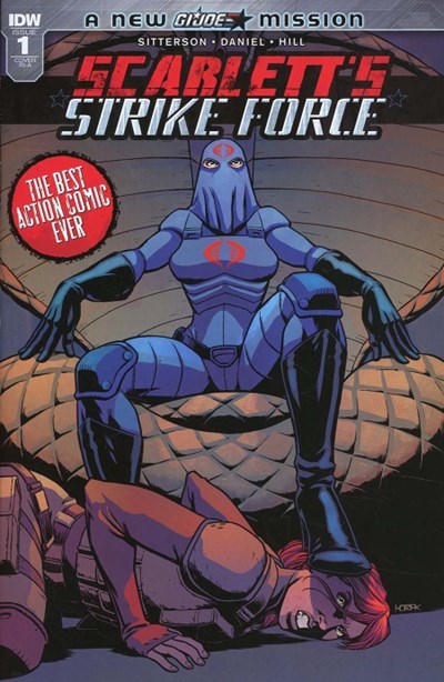 SCARLETT'S STRIKE FORCE #1-RI-B