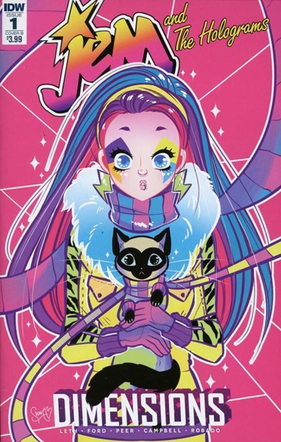JEM AND THE HOLOGRAMS: DIMENSIONS #1B