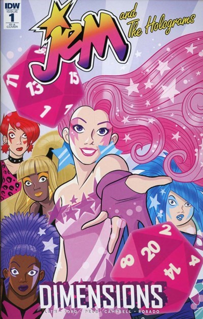 JEM AND THE HOLOGRAMS: DIMENSIONS #1-RI-C