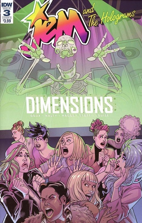 JEM AND THE HOLOGRAMS: DIMENSIONS #3B