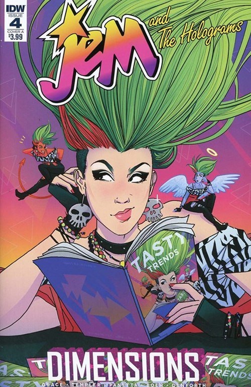JEM AND THE HOLOGRAMS: DIMENSIONS #4