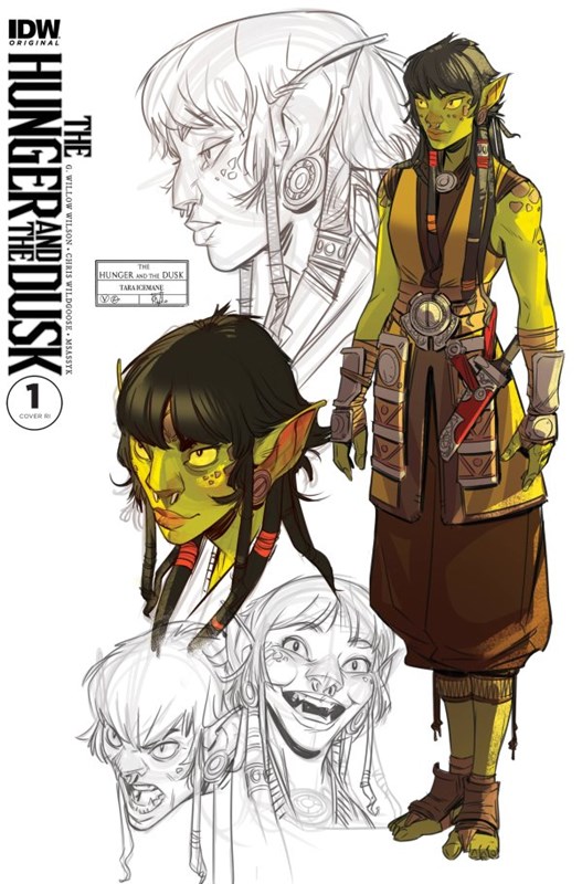 THE HUNGER AND THE DUSK #1-RI