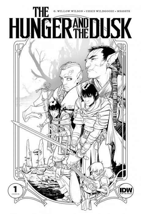 THE HUNGER AND THE DUSK #1-RI-B